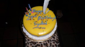 Sleepocahontas Birthday Boy Cake